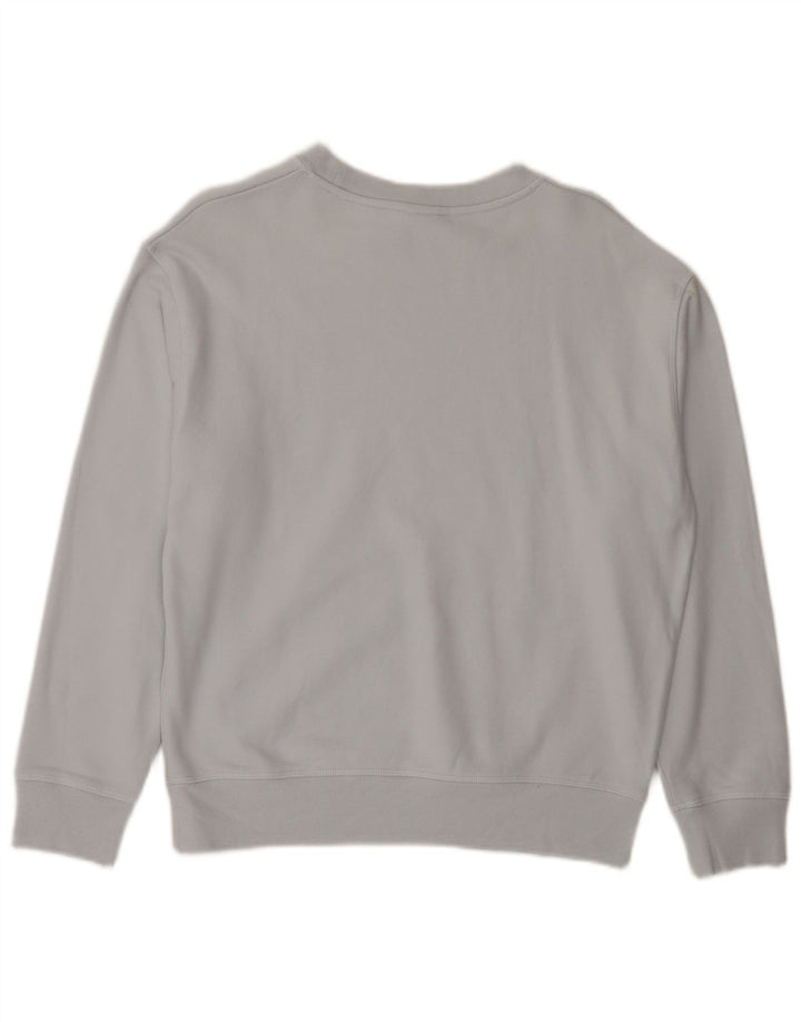 Levi's Dame Oversized Sweatshirt Jumper UK 10 Small Blue