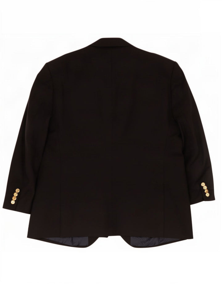 Marks & Spencer Herre Short 2 Button Blazer Jacket UK 48 2XL Navy Blue