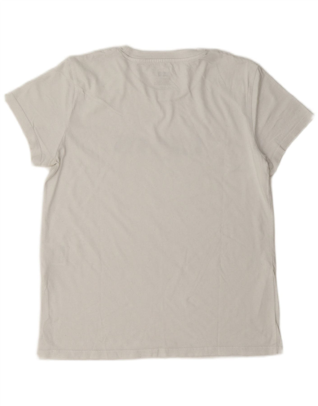 Levi's Dame Oversized grafisk T-shirt Top UK 10 Small White