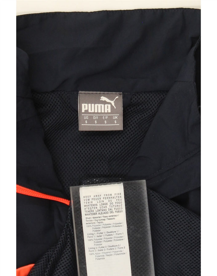 PUMA Træningsdragt til mænd, topjakke, lille marineblå polyester