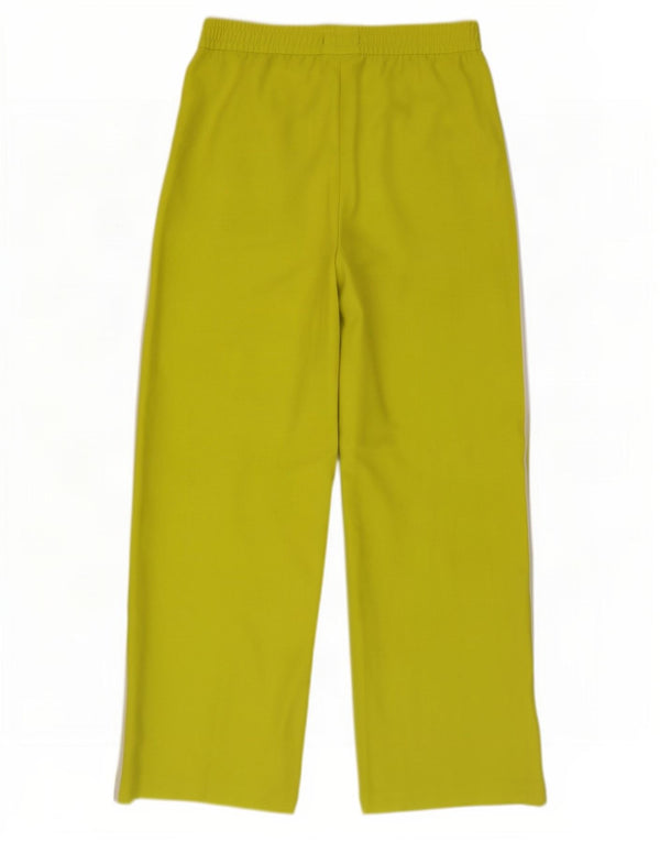 Marks & Spencer Kvinder Casual Bukser med brede ben UK 12 Medium W30 L29 Grøn