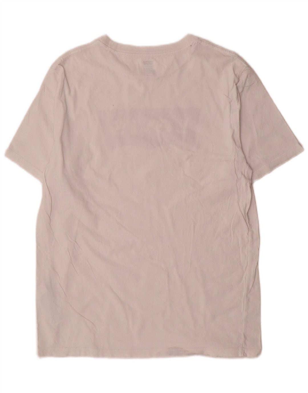 Levi's Herre Standard Grafisk T-Shirt Top Medium Hvid Bomuld