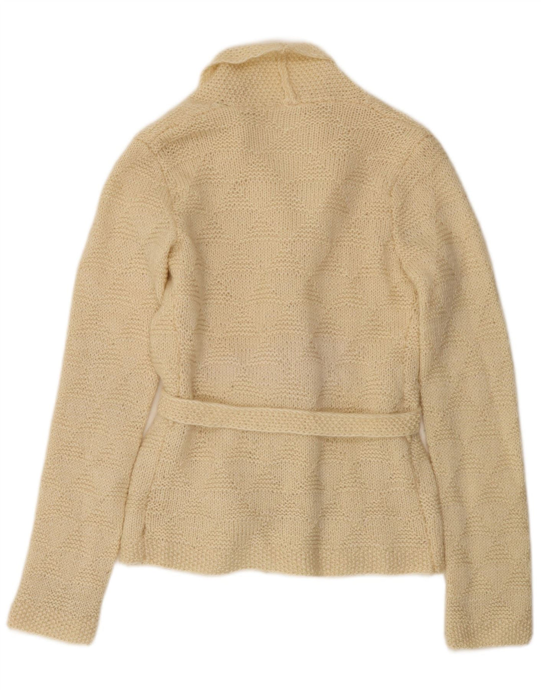 Vintage dame cardigan sweater UK 14 Medium Beige