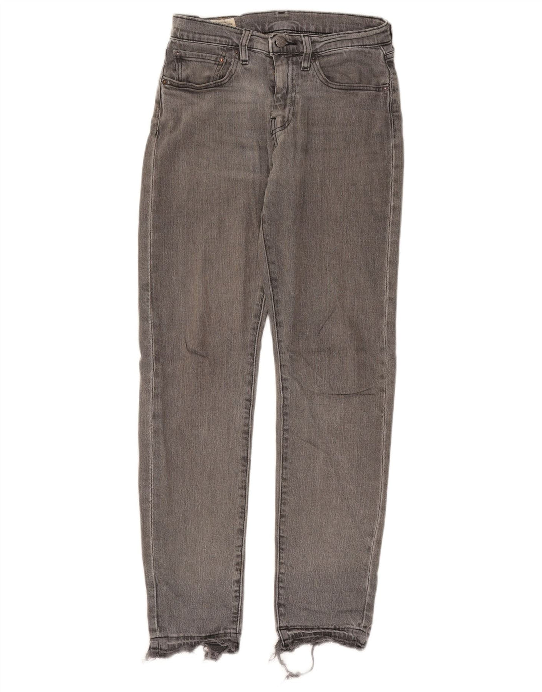Levi's Slim Jeans til mænd W28 L32 Grå bomuld