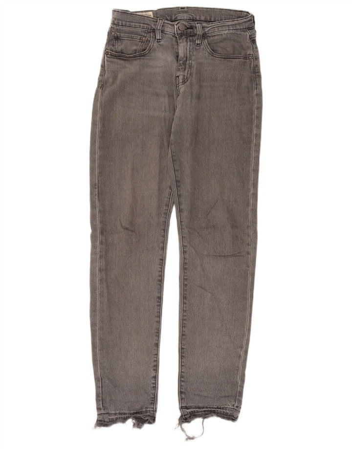 Levi's Slim Jeans til mænd W28 L32 Grå bomuld