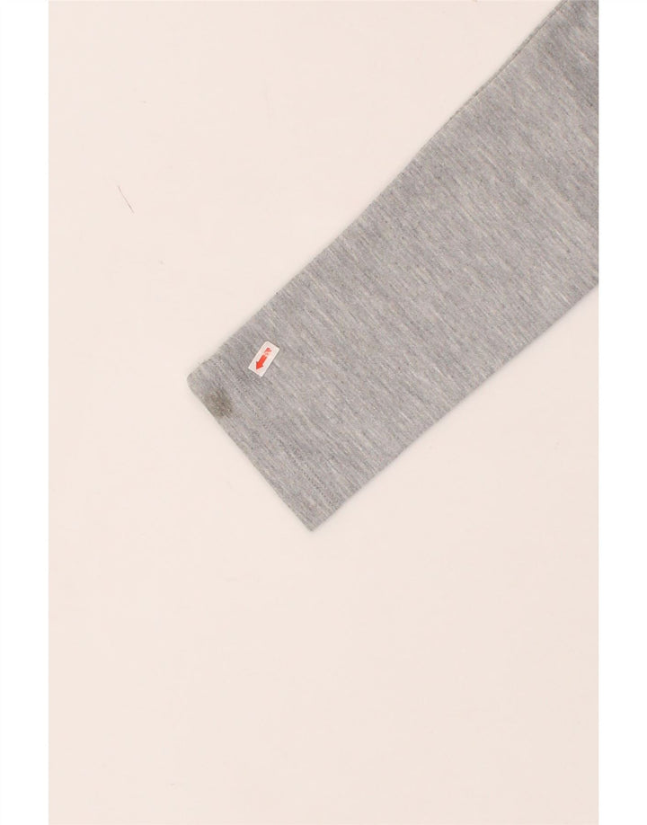 FREDDY Womens Tracksuit Top Jacket UK 10 Small Grey Cotton Vintage Freddy and Second-Hand Freddy from Messina Hembry 