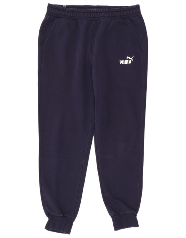 Puma Herre træningsdragt Bukser Joggers Large Navy Blue