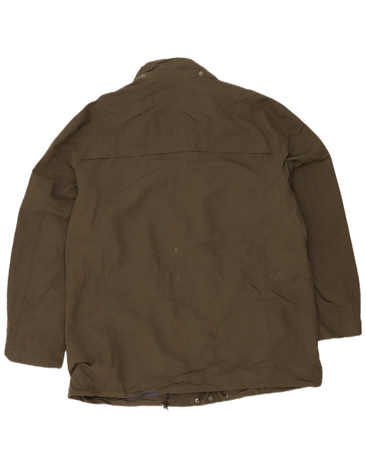 Marks & Spencer Herre Blue Harbor Utility Jacket UK 42 XL Khaki
