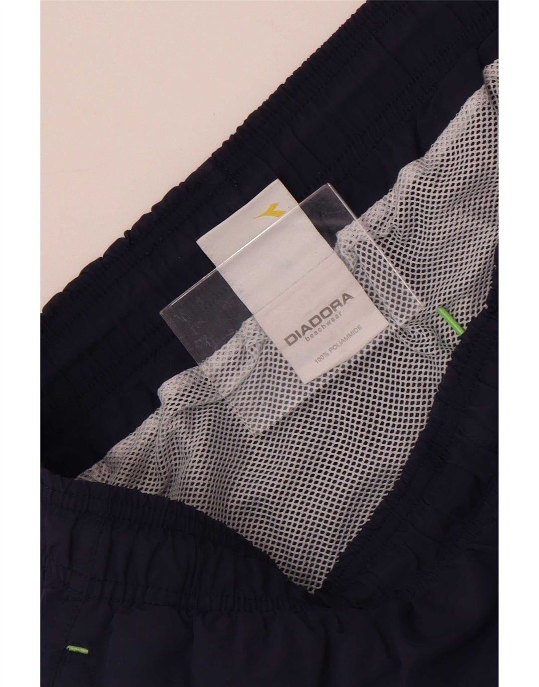 Diadora Herre grafiske svømmeshorts Medium Marineblå polyamid