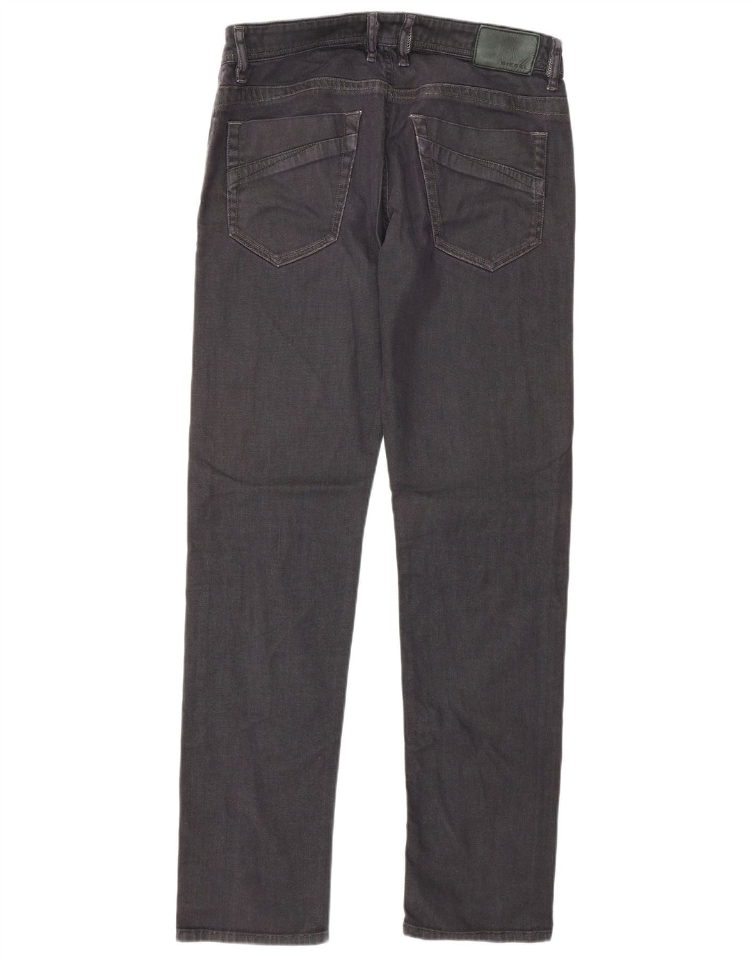 Diesel Herre Bhetto Stretch Straight Jeans W33 L34 Sort Bomuld