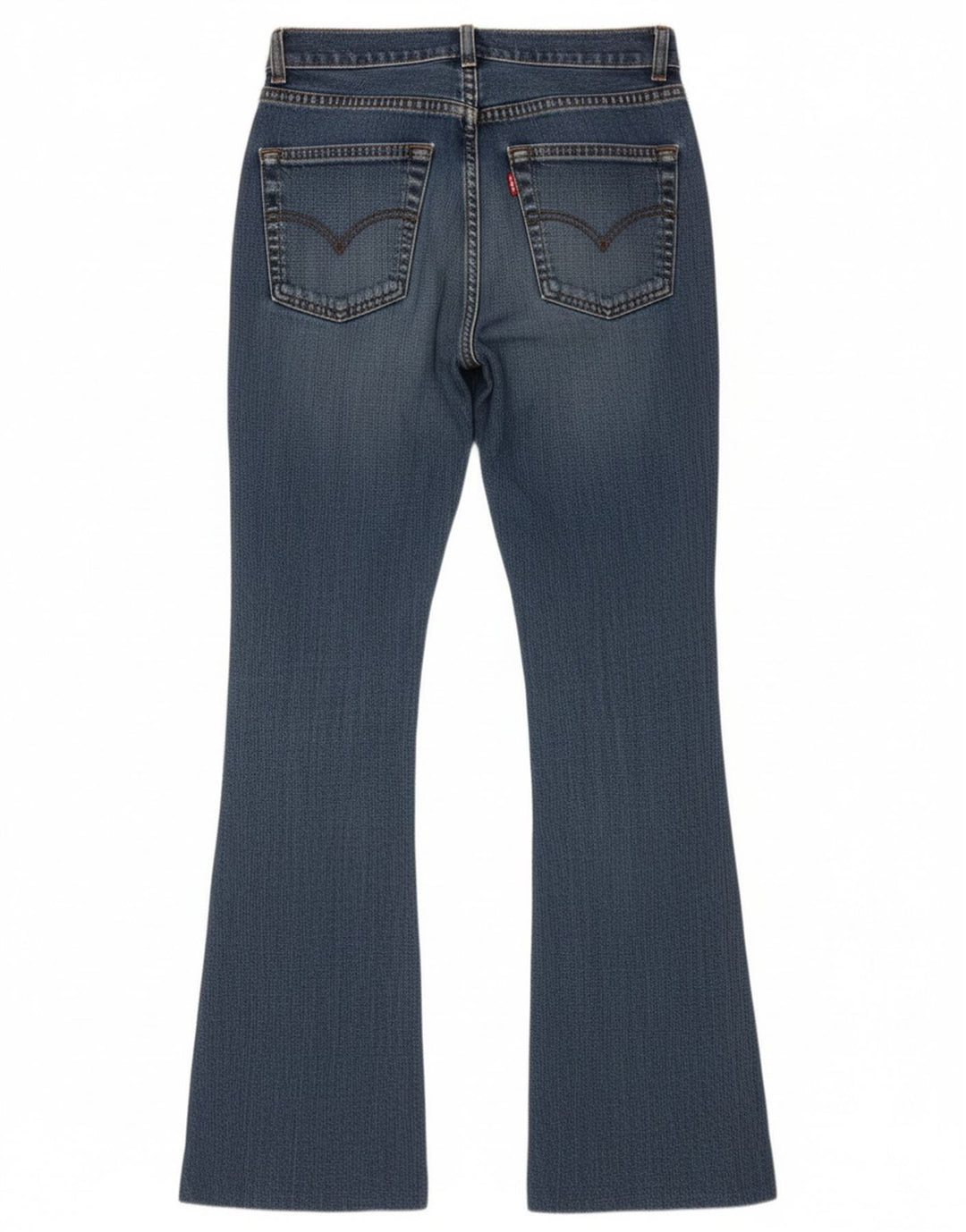 Levi's Dame 525 Bootcut Jeans W28 L30 Blå Bomuld