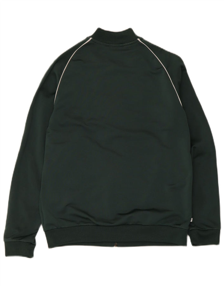 Adidas Drenge Træningsdragt Topjakke 11-12 År Grøn Polyester