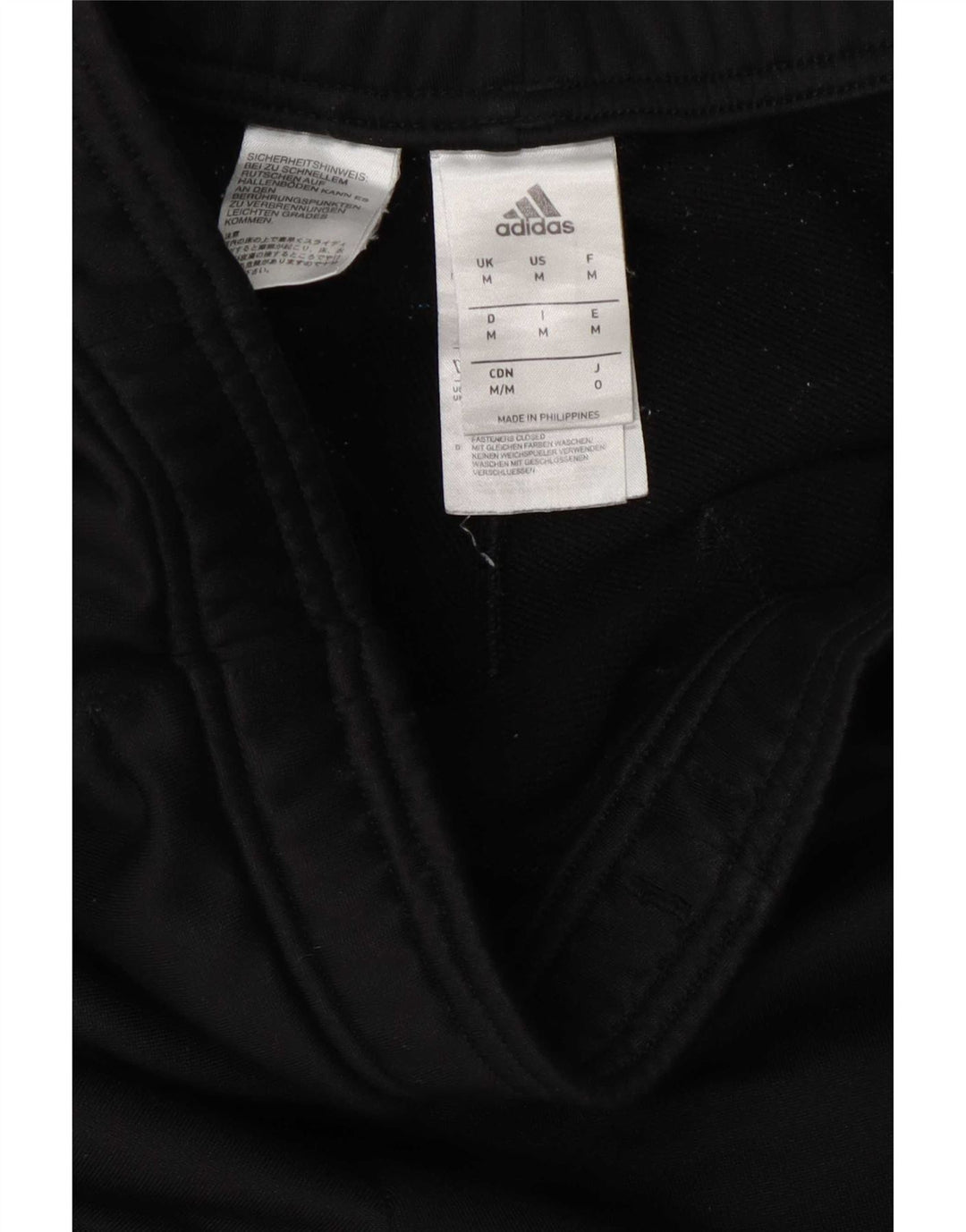 Adidas Træningsdragtsbukser til mænd Medium Sort Polyester