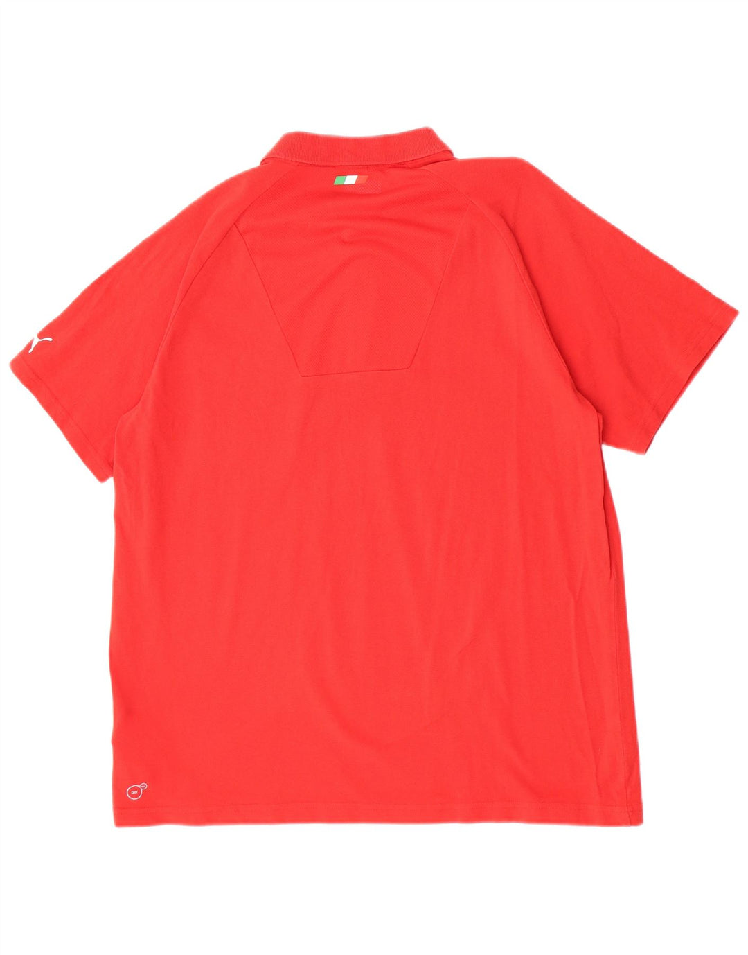 Puma Herre Ferrari Polo Shirt XL Rød Bomuld