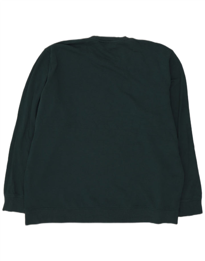 Lee Herre Regular Fit Sweatshirt Jumper 2XL Grøn bomuld
