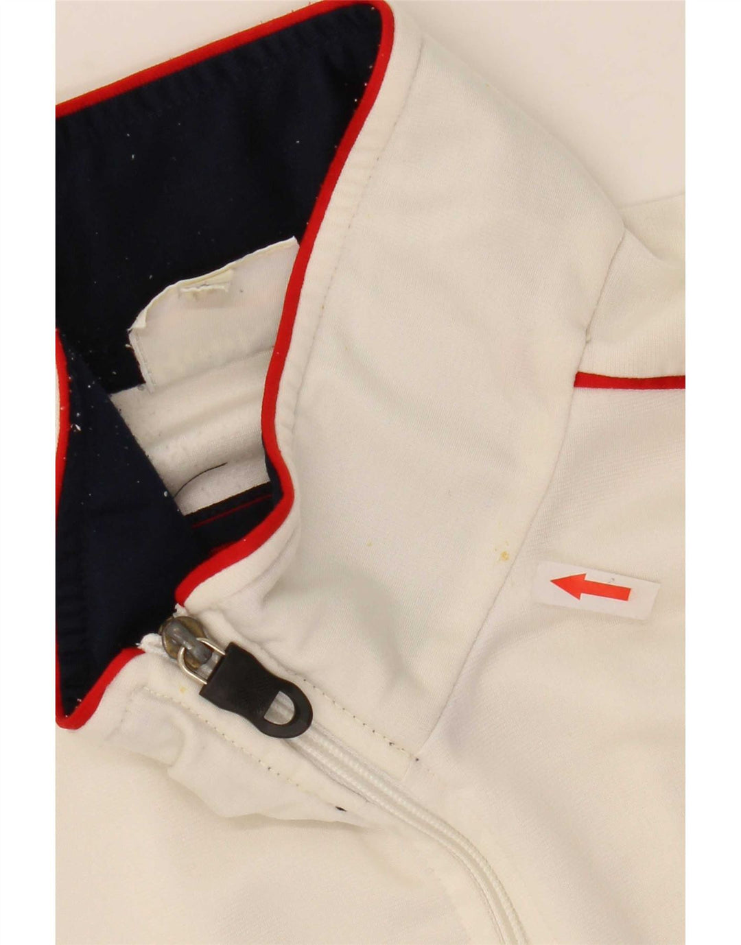 Reebok Træningsdragt til mænd Topjakke Stor hvid Colourblock Polyester