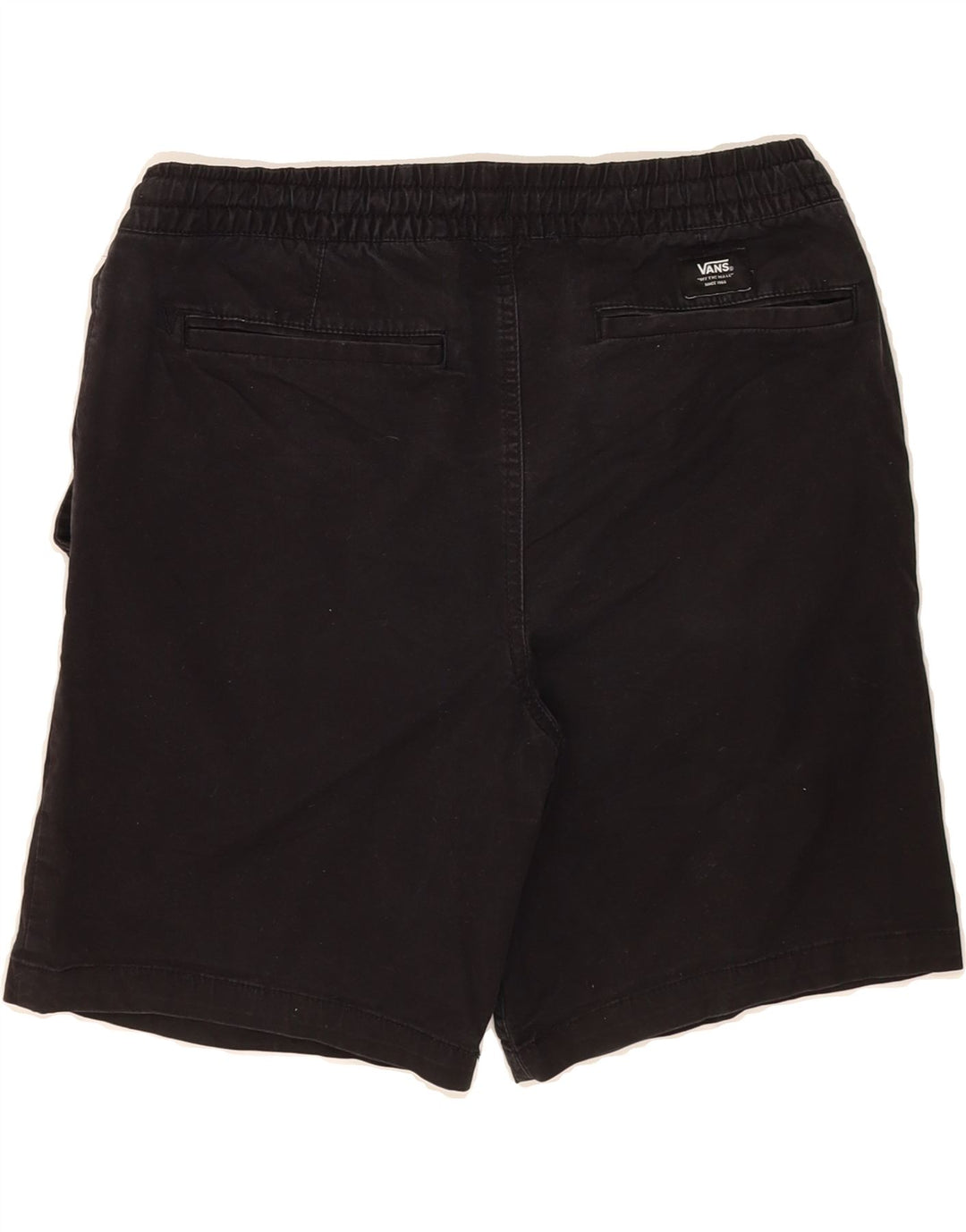 VANS Womens Casual Shorts XL W32 Black Cotton Vintage Vans and Second-Hand Vans from Messina Hembry 