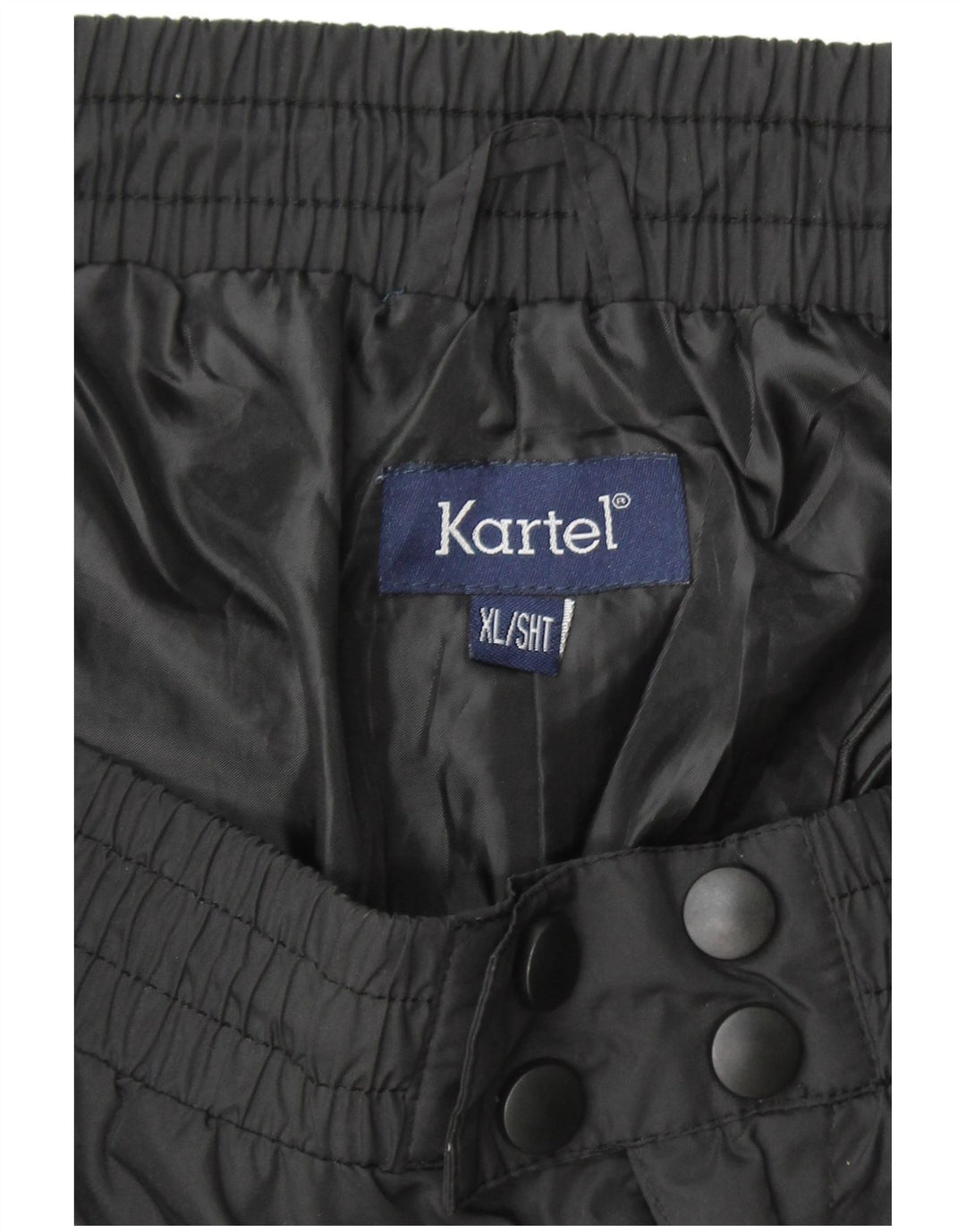 KARTEL Herre Vandtætte Bukser XL W38 L25 Sort Polyester