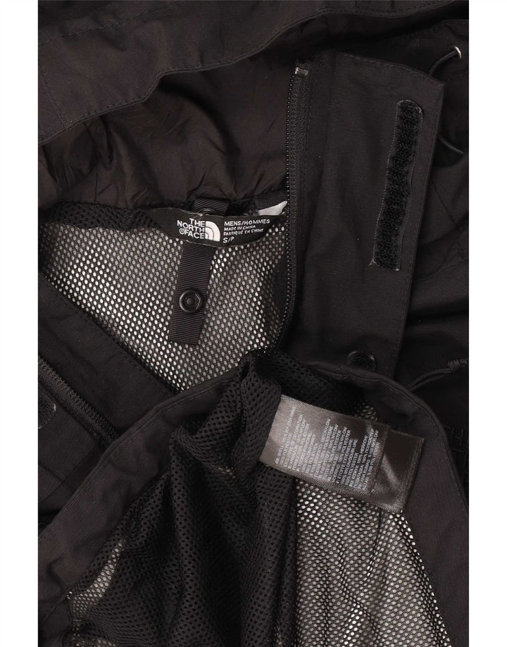 The North Face Regnjakke med hætte til mænd UK 36 Lille sort nylon