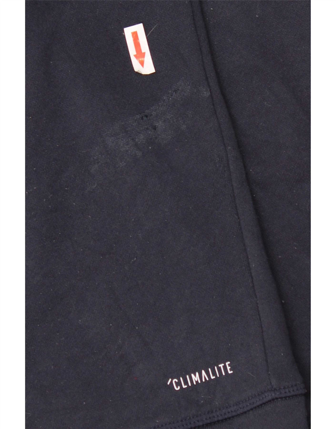 Adidas Climalite hættetrøje med lynlås til mænd mellem marineblå polyester