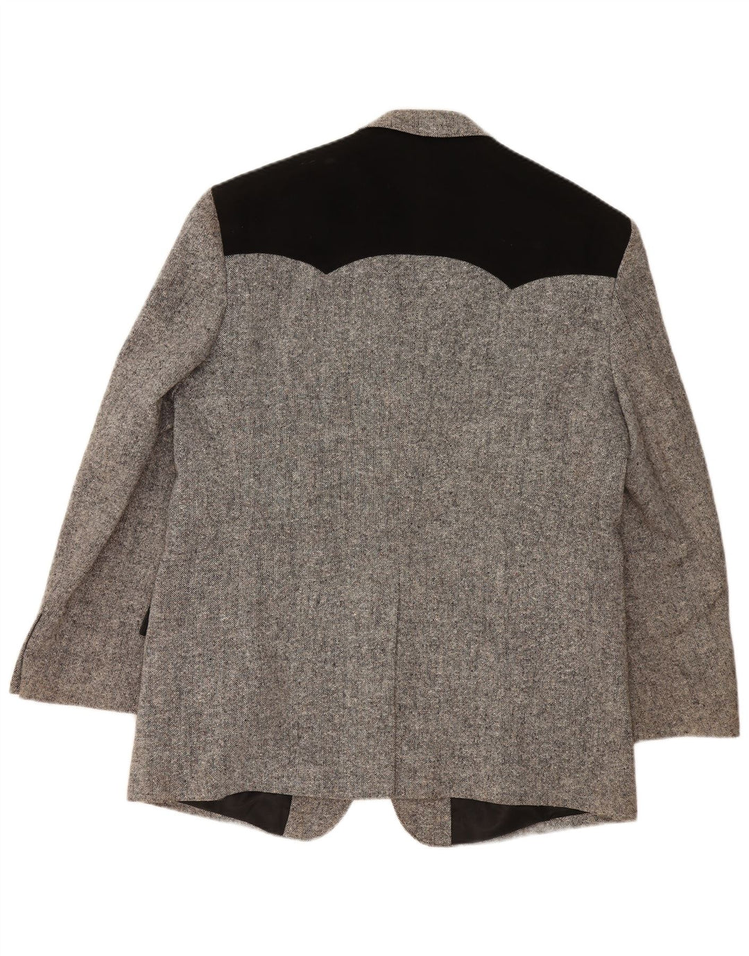 STOCKERPOINT Herre 2-knaps blazerjakke UK 44 2XL Grå Colourblock Uld