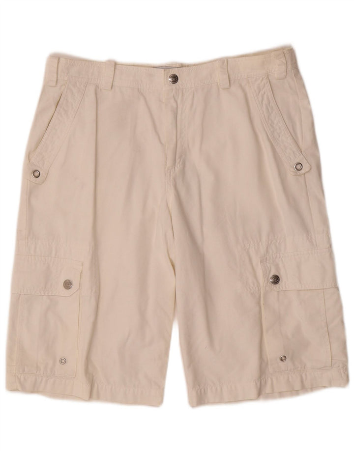 Sergio Tacchini Herre Cargo Shorts W32 Medium White