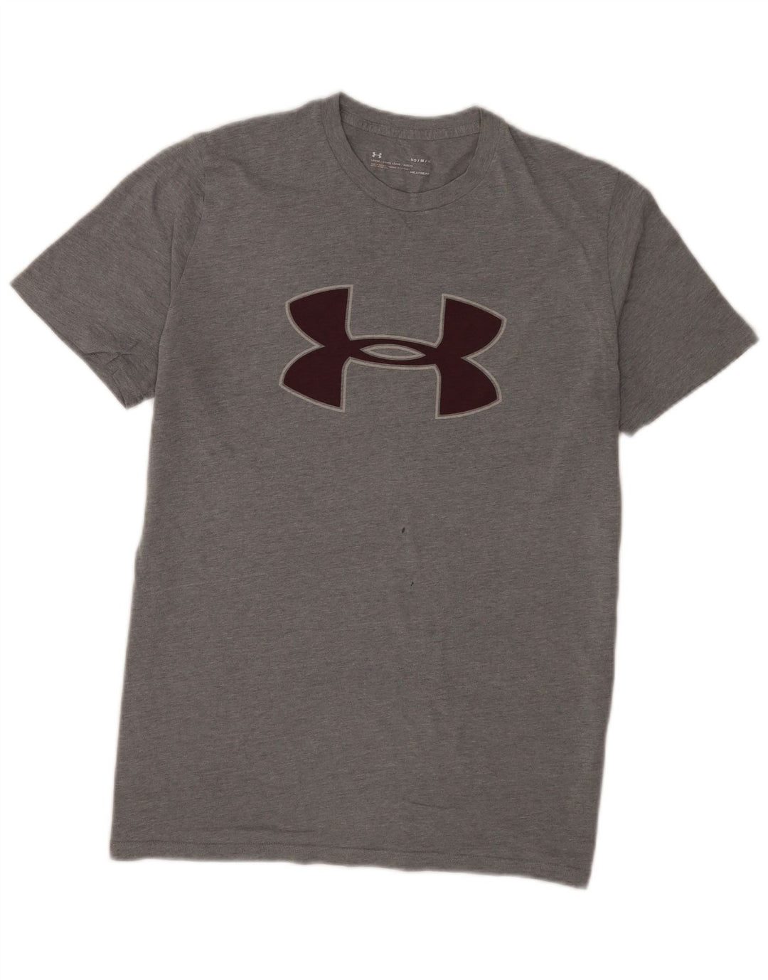 Under Armour Herre Heat Gear Grafisk T-Shirt Top Medium Grå