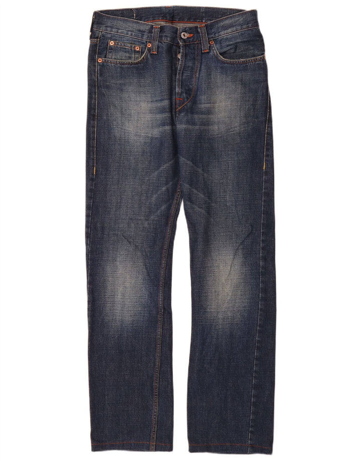 Casucci Straight Jeans til mænd W32 L31 Blå Bomuld