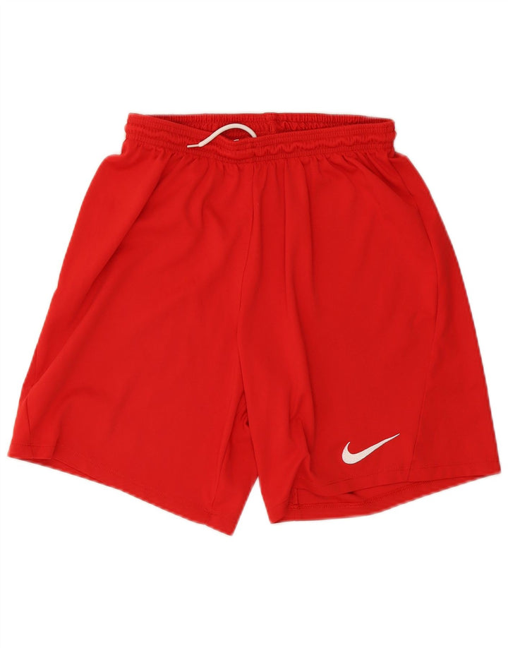 Nike Herre Dri Fit Slim Fit Sportshorts Store Røde Polyester