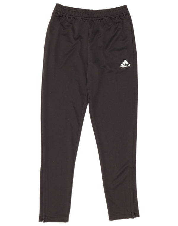 Adidas Boys Aeroready Tracksuit Bukser 11-12 år Sort Polyester