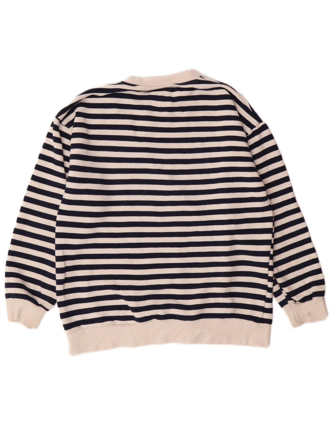 Zara Pige Sweatshirt Jumper 9-10 År Marineblå Stribet