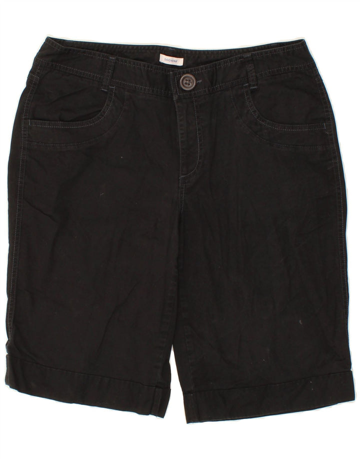DOCKERS Womens Casual Shorts W34 Large Black Vintage Dockers and Second-Hand Dockers from Messina Hembry 