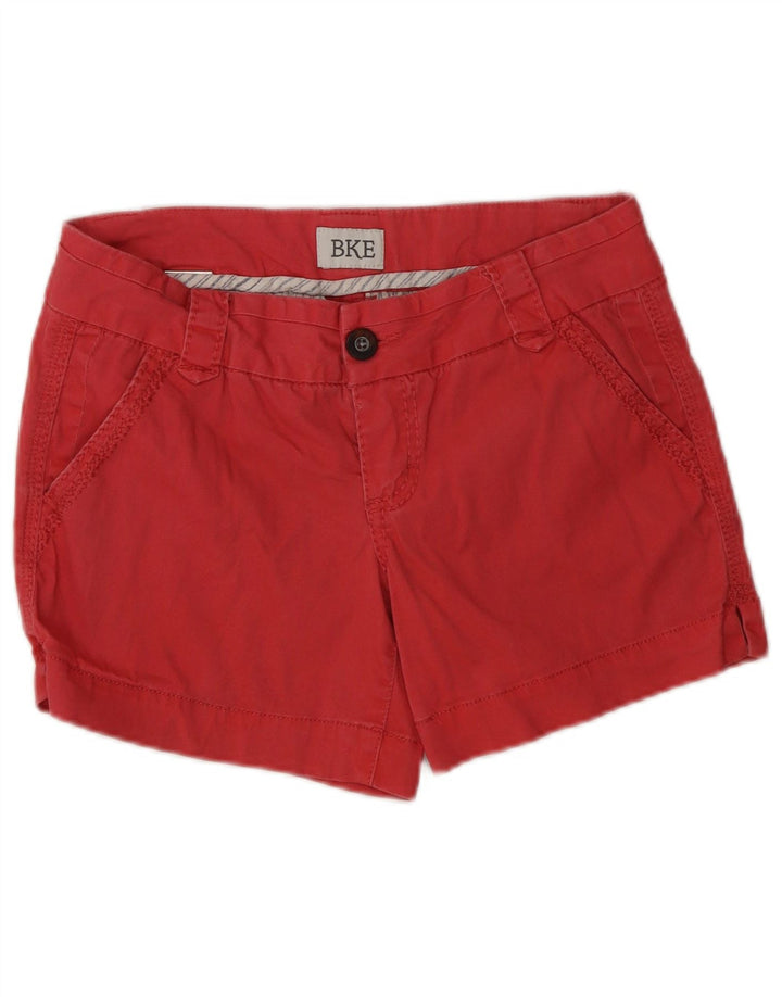 BKE Casual Shorts til kvinder W26 Små røde bomuld