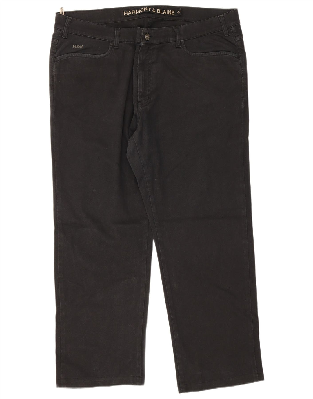 Harmont & Blaine herre cropped jeans W42 L27 sort bomuld
