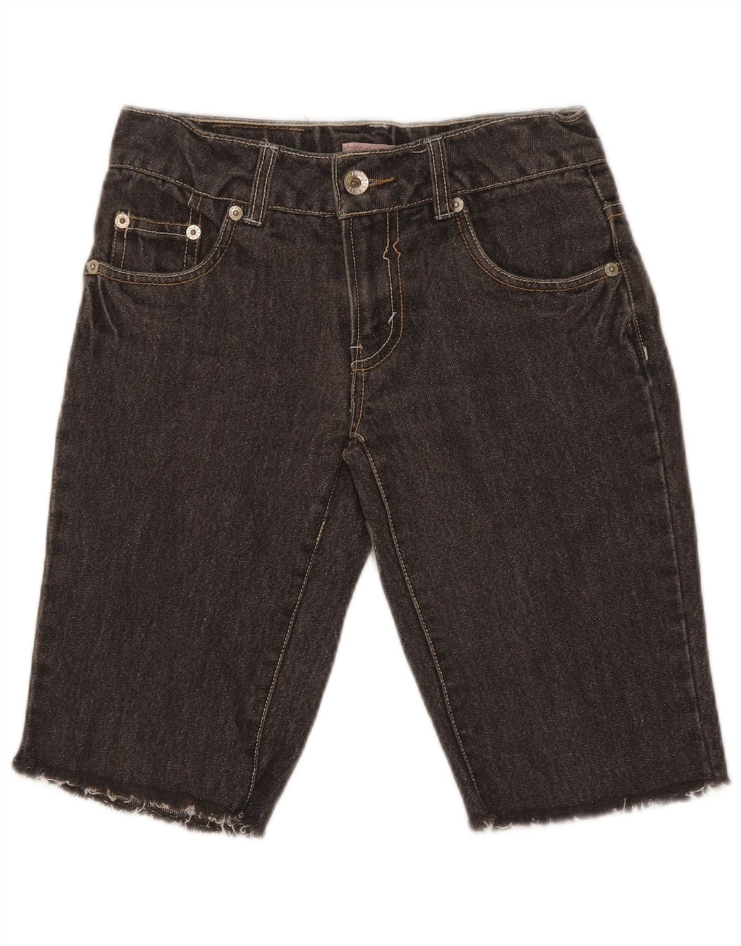 Levi's piger denimshorts 9-10 år W24 Grå bomuld