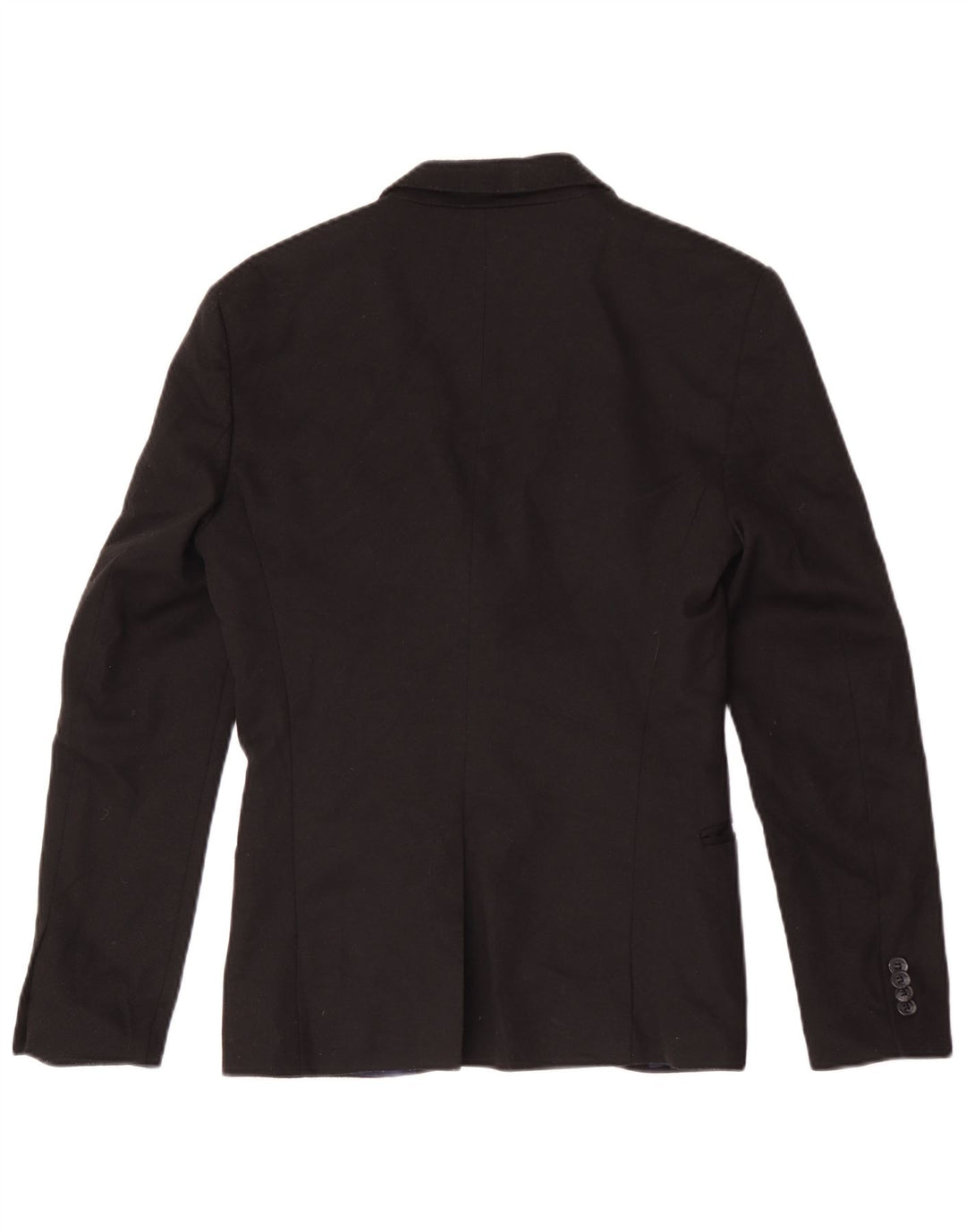 Zara Herre 2 Button Blazer Jacket UK 36 Small Black