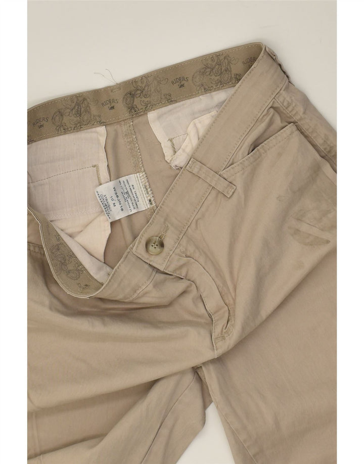 LEE Womens Straight Casual Trousers US 10 Large W32 L30  Grey Cotton | Vintage Lee | Thrift | Second-Hand Lee | Used Clothing | Messina Hembry 
