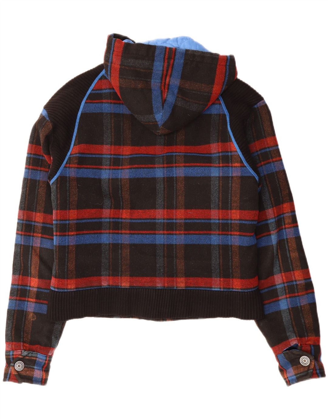 Iceberg Herre Hooded Bomber Jacket IT 52 XL Sort Ternet Polyester