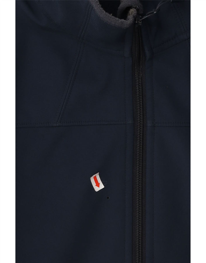 JACK WOLFSKIN Træningsdragt til mænd Topjakke UK 36/38 Lille marineblå polyester