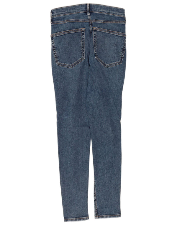 Topshop Dame Jamie Skinny Jeans W28 L26 Blå Bomuld