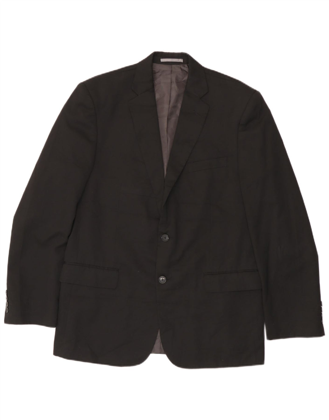 Marks & Spencer Herre lang 2-knaps blazerjakke UK 42 Large Black
