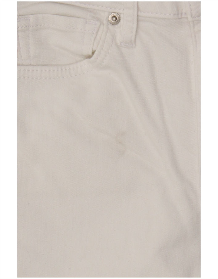 Superdry Skinny Jeans til kvinder W28 L30 hvid bomuld