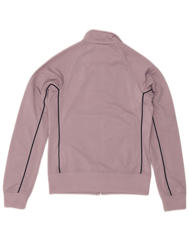 Adidas træningsdragt topjakke til kvinder UK 10 Lille lilla polyester