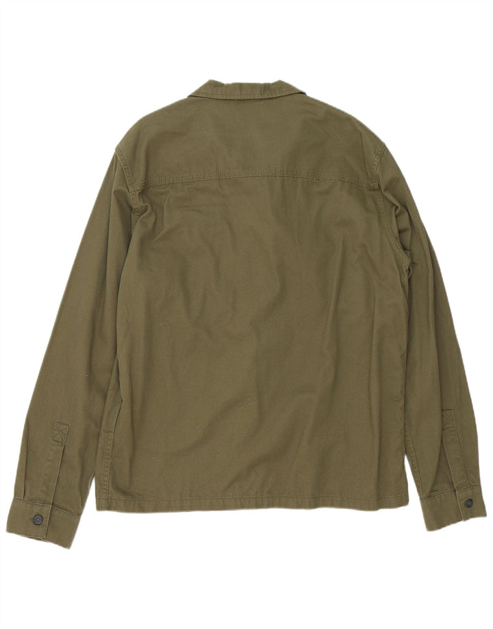 Jack & Jones Herreskjorte Stor Khaki Bomuld
