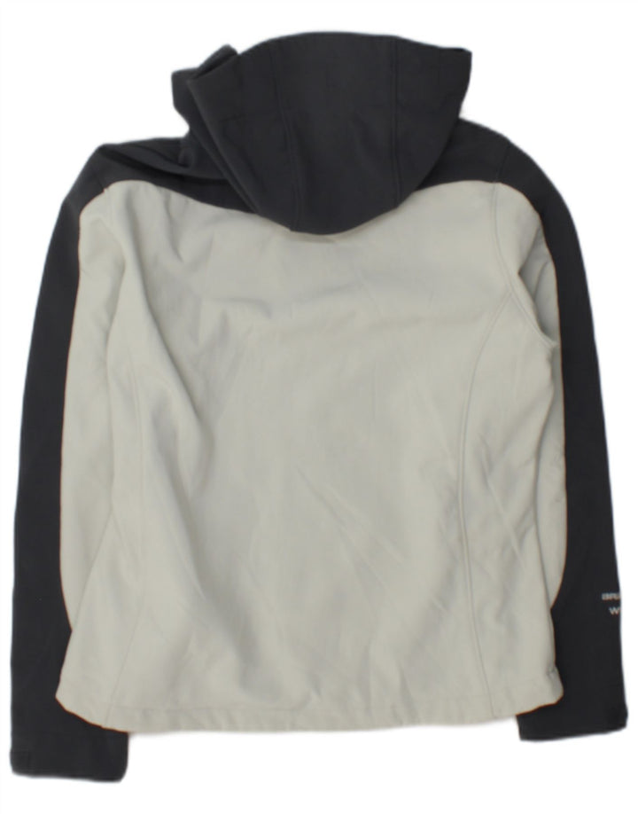 Brugi Dame Hættejakke UK 10 Small Grey Colourblock