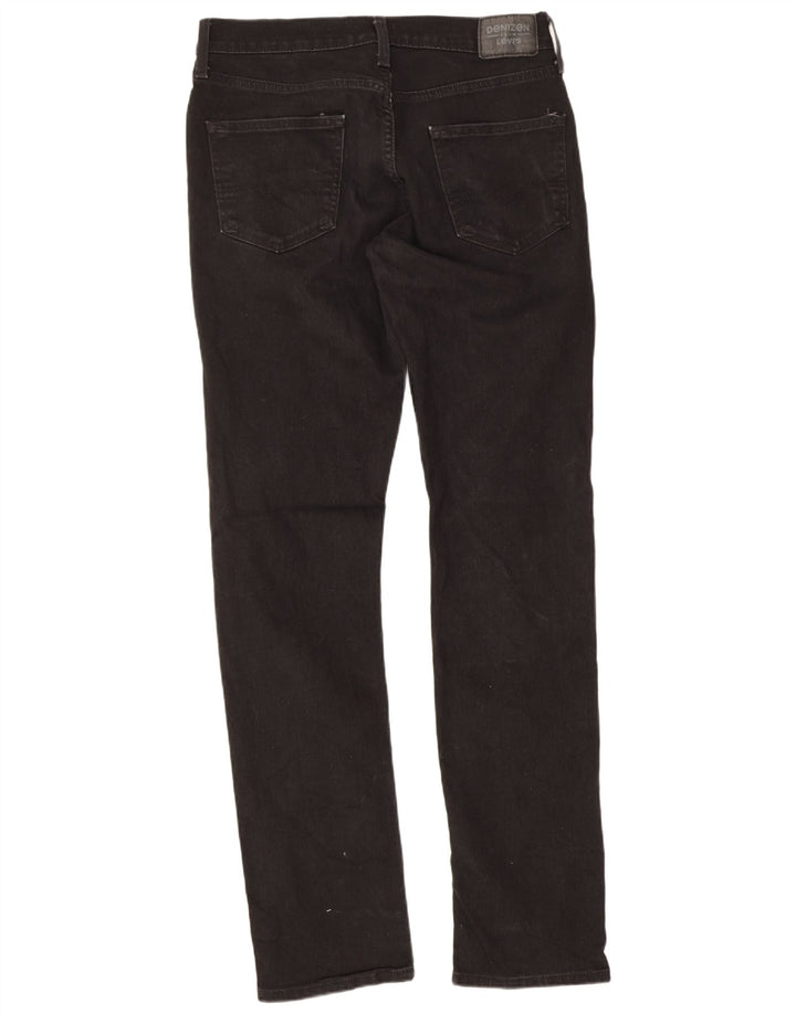 Levi's Herre Denizen Slim Jeans W33 L32 Sort Bomuld
