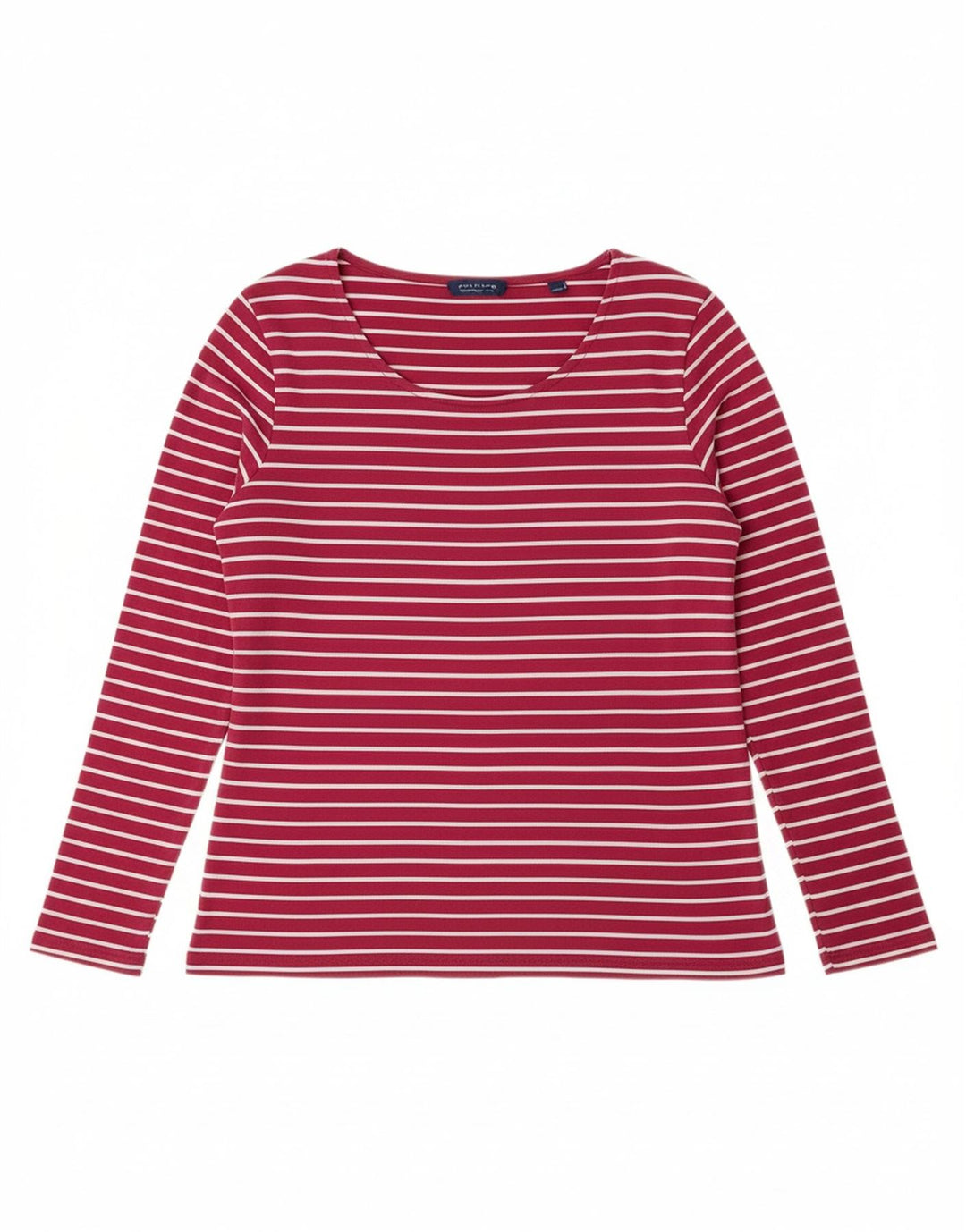 GANT Womens Top Long Sleeve UK 18 XL Pink Striped