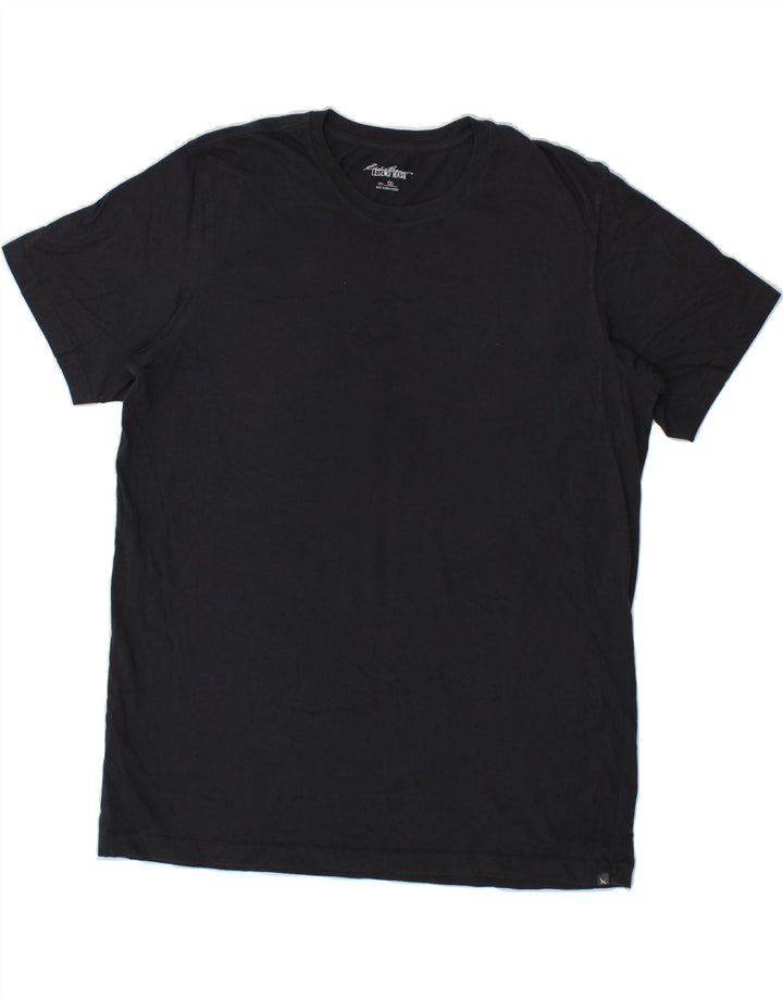 EDDIE BAUER Mens T-Shirt Top XL Navy Blue Cotton Vintage Eddie Bauer and Second-Hand Eddie Bauer from Messina Hembry 