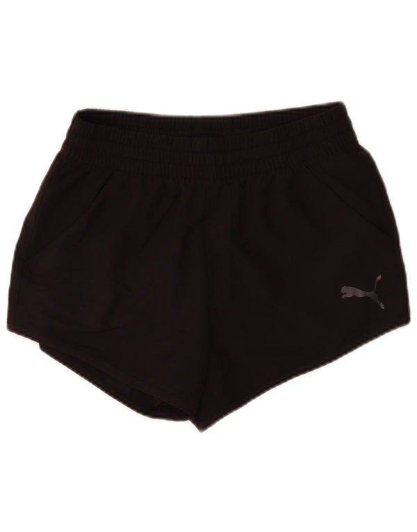 Puma Boys Sports Shorts 15-16 År Sort Polyester