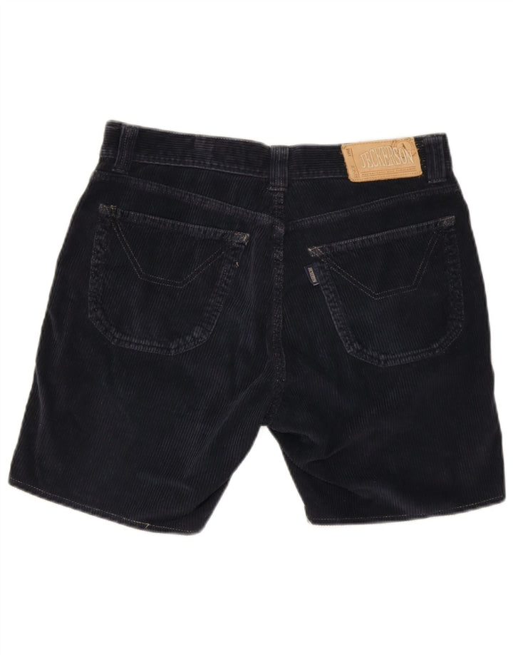 Jeckerson Herre fløjlshorts W33 Medium Navyblå Bomuld